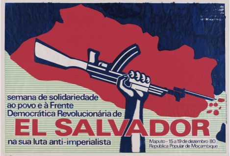 Week of solidarity with the people and the Revolutionary Democratic Front of El Salvador in their anti-imperialist struggle, Maputo 15-19 December 80, People’s Republic of Mozambique